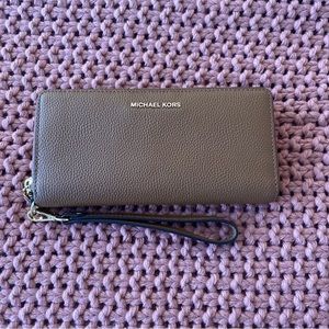 Michael Kors zip around wallet